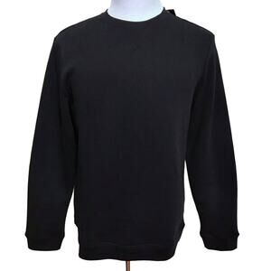 Ideology NWT Pullover Black Pullover Fleece Crewneck Sweatshirt Men M